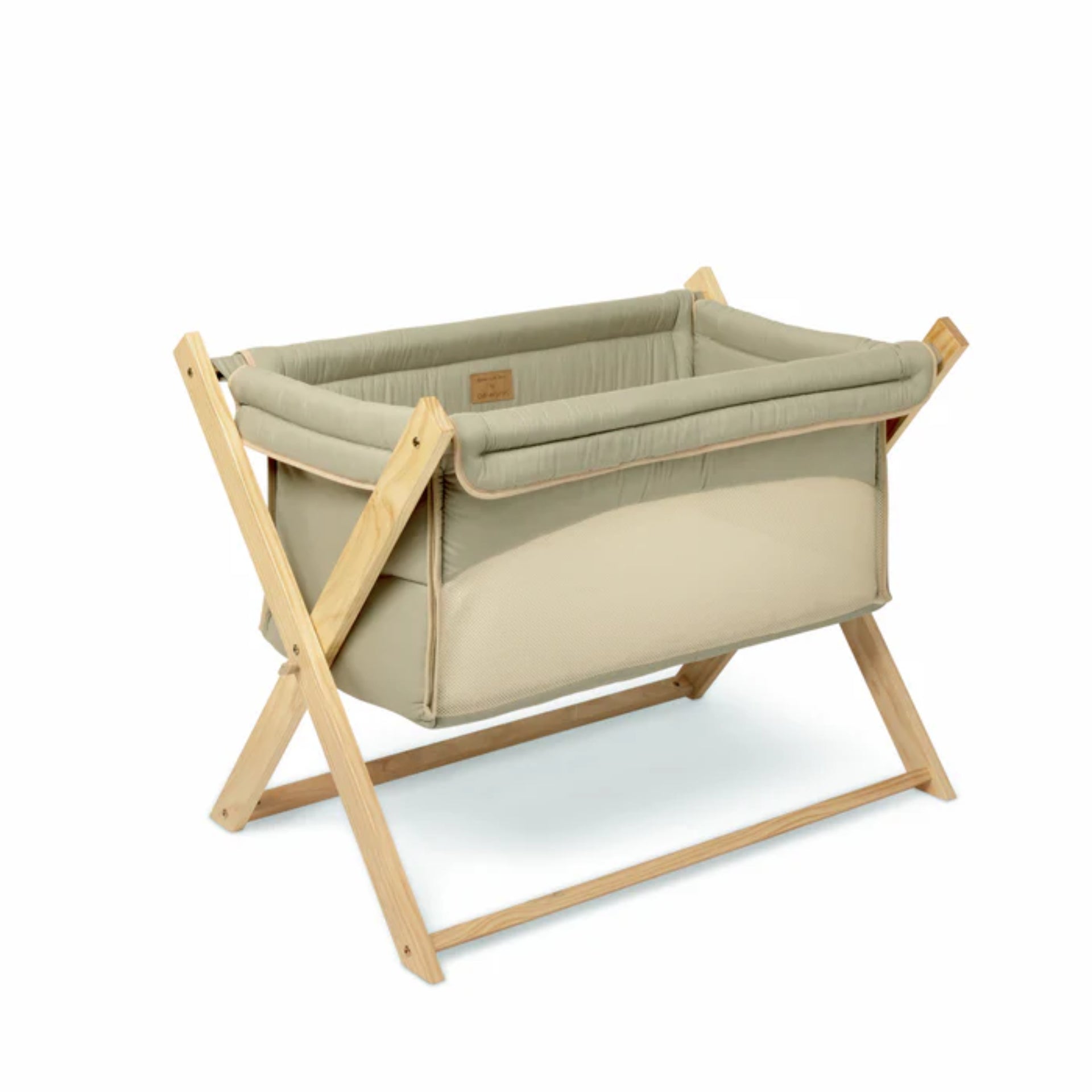 Clair De Lune Organic Folding Crib - Chelsea Baby