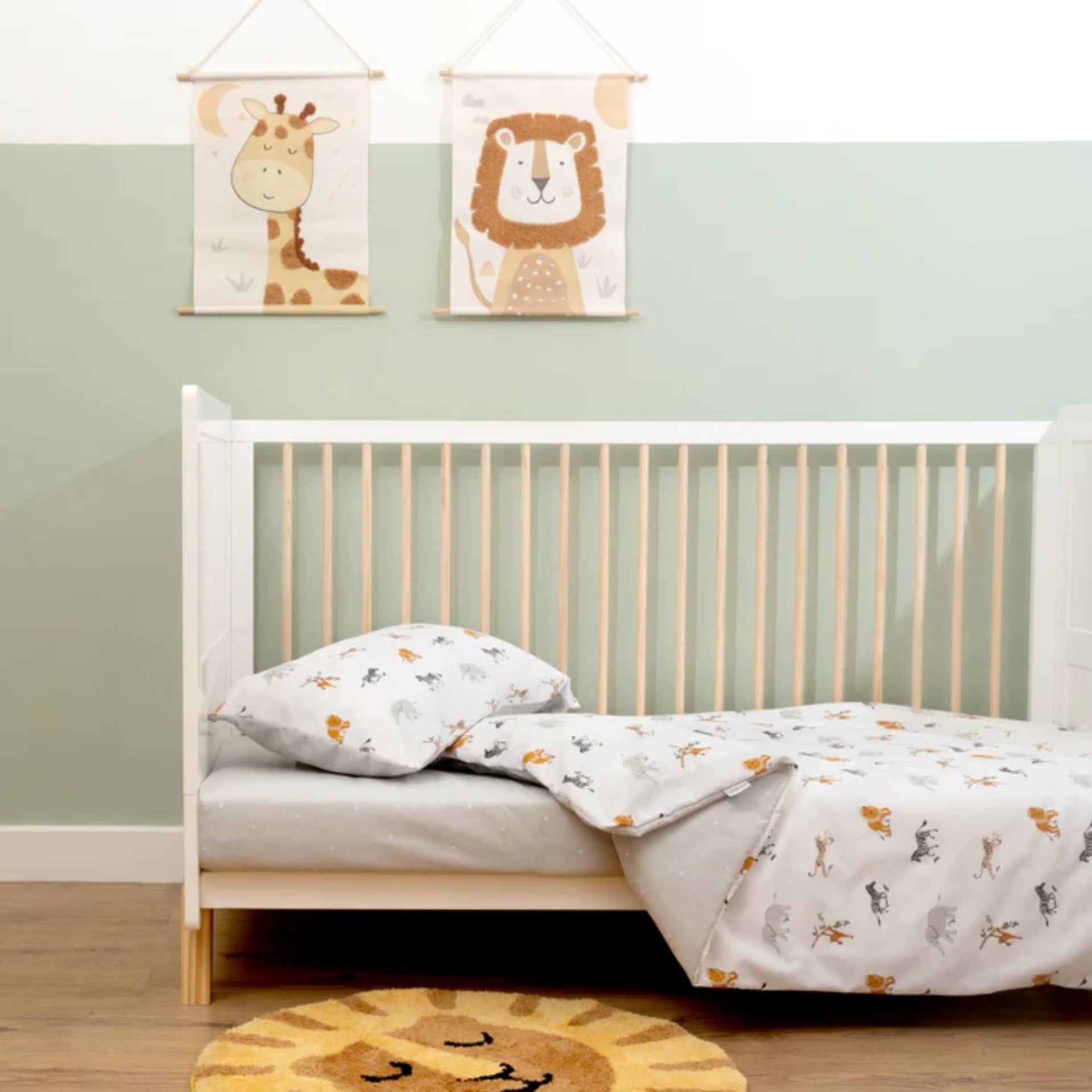 Clair De Lune Jungle Dream Cot Bedding Set - Chelsea Baby