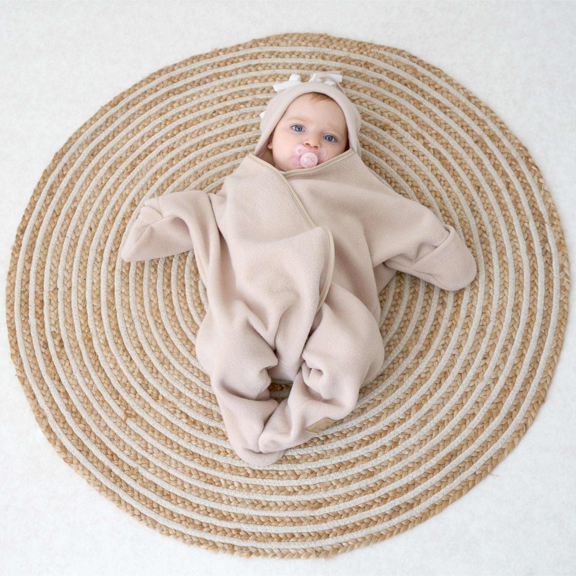 Clair De Lune Star Fleece Wrap (6-12 Months) - Chelsea Baby