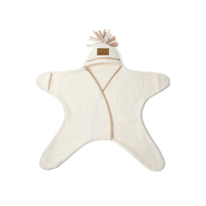 Clair De Lune Star Fleece Wrap (0-6 Months) - Chelsea Baby