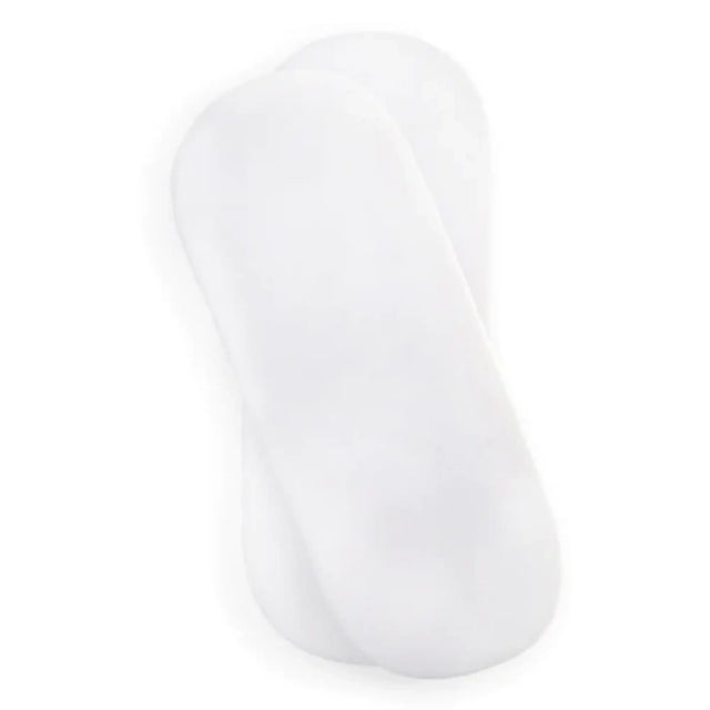 Clair De Lune 2 Pack Fitted Cotton Moses Basket Sheets - 74 x 30 cm - Chelsea Baby