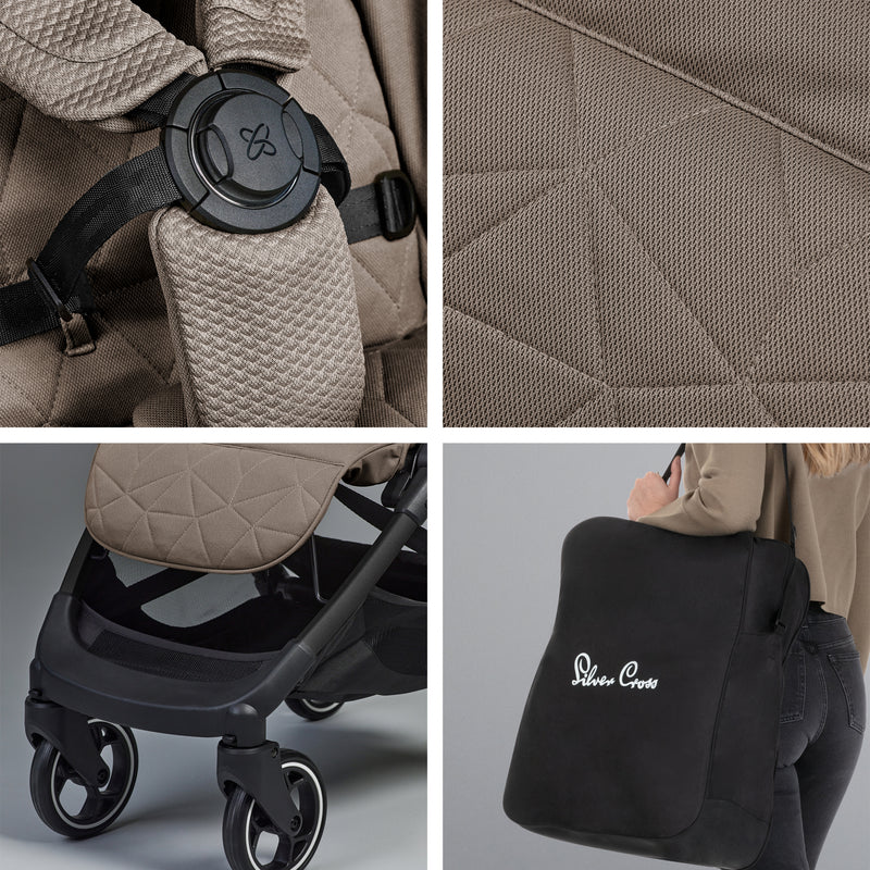 Silver Cross Clic 2 Stroller - Cobble
