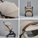 Silver Cross Clic 2 Stroller - Latte