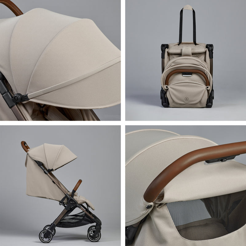 Silver Cross Clic 2 Stroller - Latte