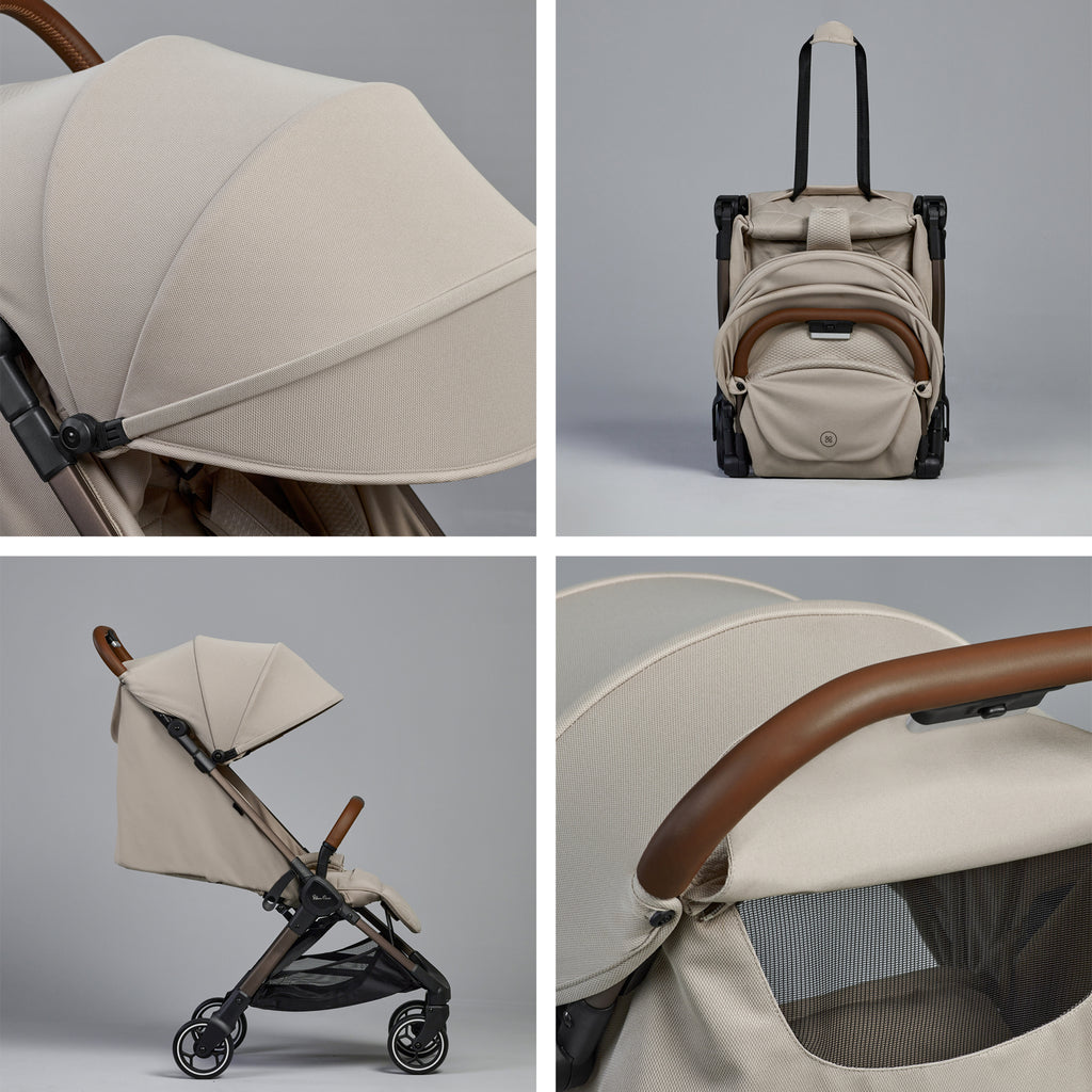Silver Cross Clic 2 Stroller - Latte
