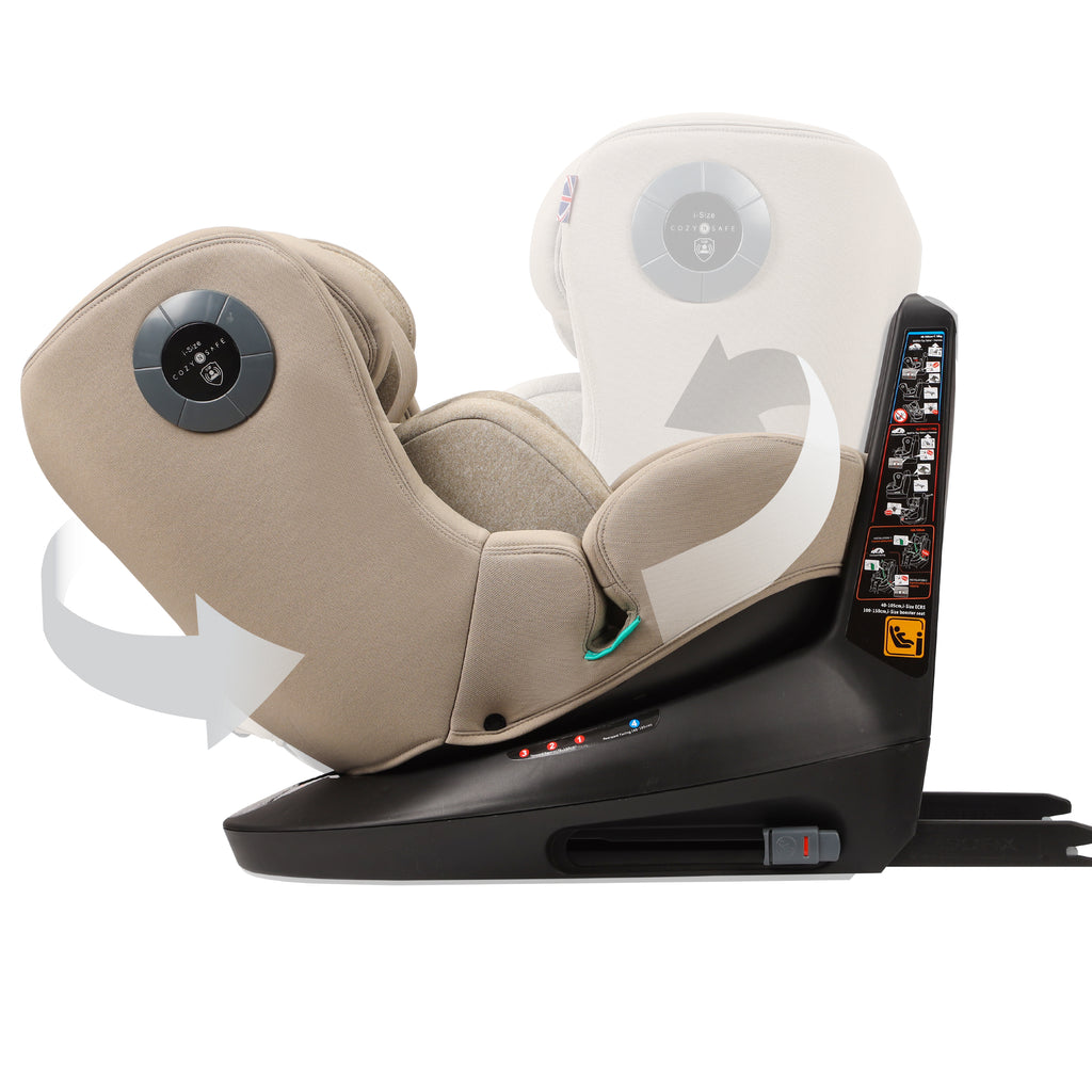 Cozy N Safe Comet+ i-Size 360 Child Car Seat - Ecru