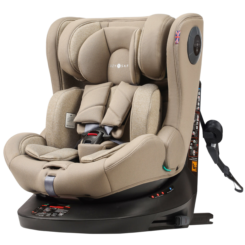 Cozy N Safe Comet+ i-Size 360 Child Car Seat - Ecru