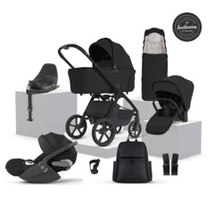 Silver Cross Cove 2 Ultimate 360 Sepia Black Cloud T i-Size Plus Bundle - Onyx