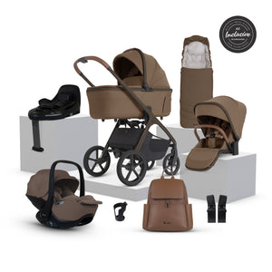 Silver Cross Cove 2 Ultimate 360 Timeless Cocoa Car Seat Bundle - Maple
