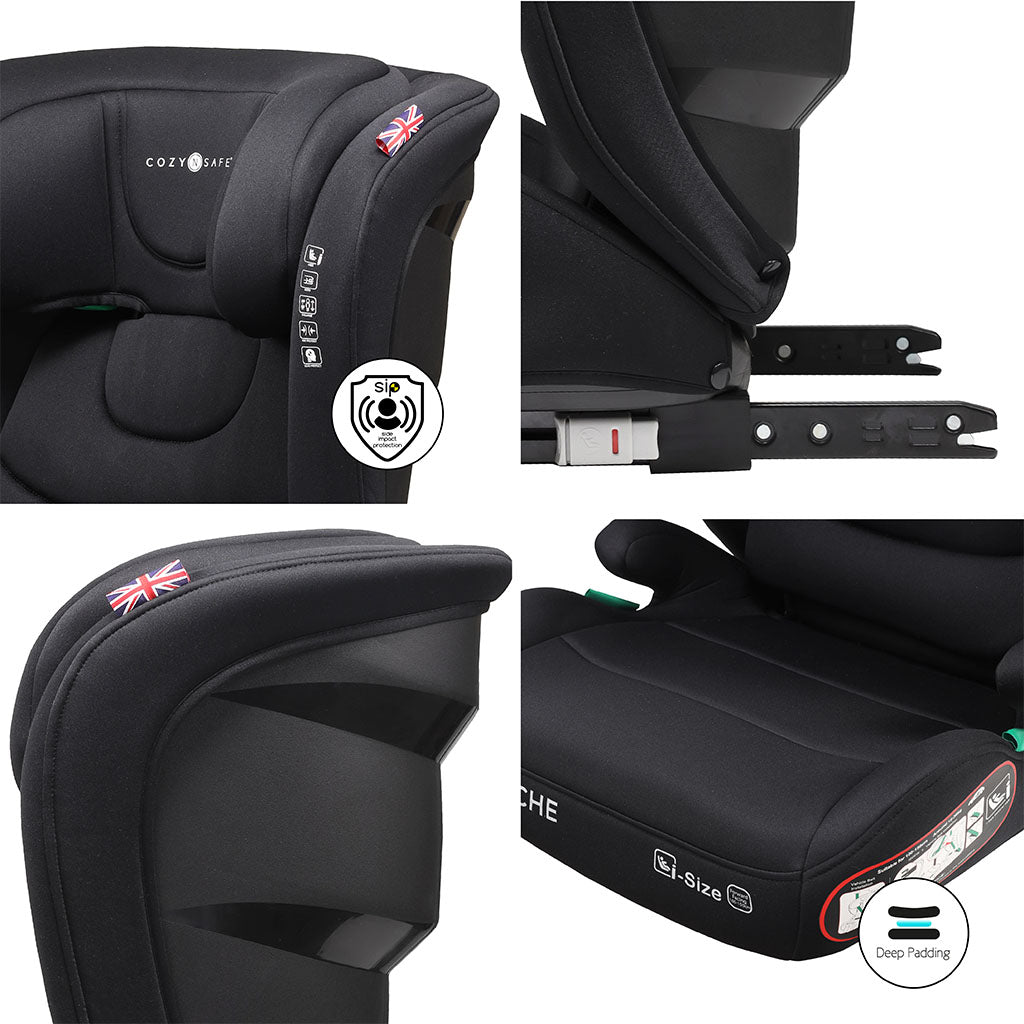 Cozy N Safe Apache i-Size High Backed Booster Child Car Seat