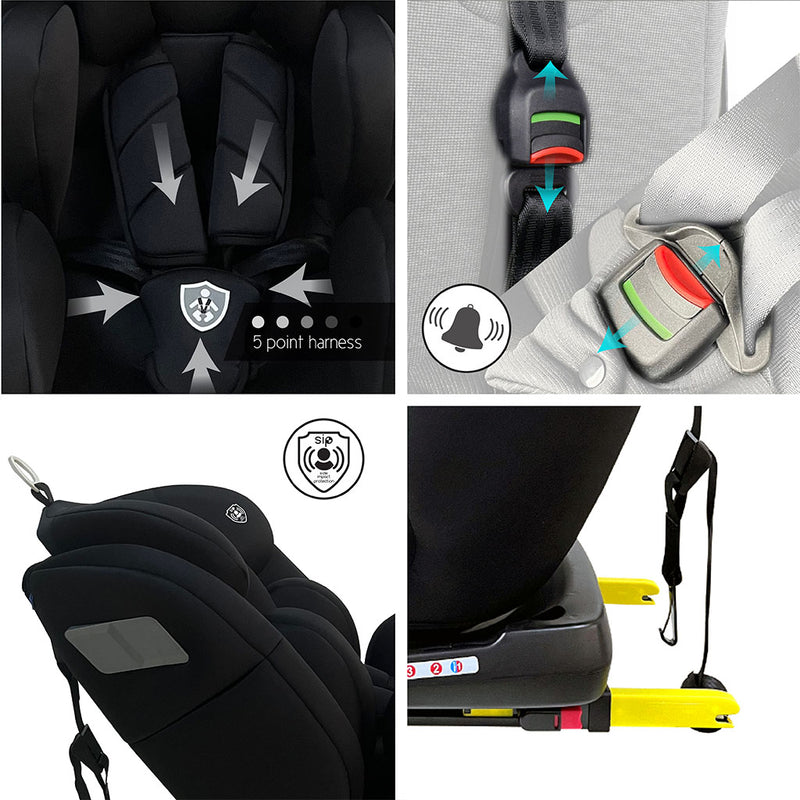 Cozy N Safe Apollo 360 Group 0+/1/2/3 Child Car Seat