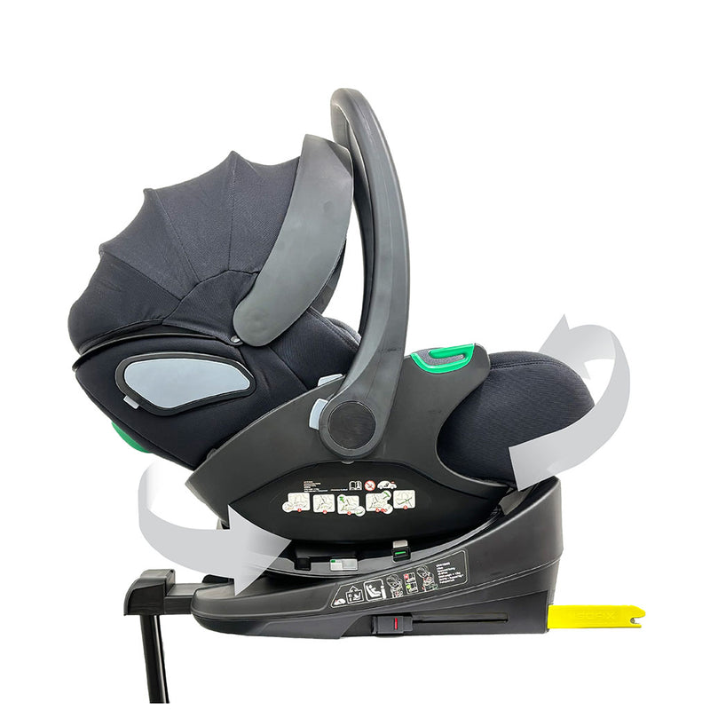 Cozy N Safe Avalon i-Size Baby Car Seat Carrier with 360 Rotation Base