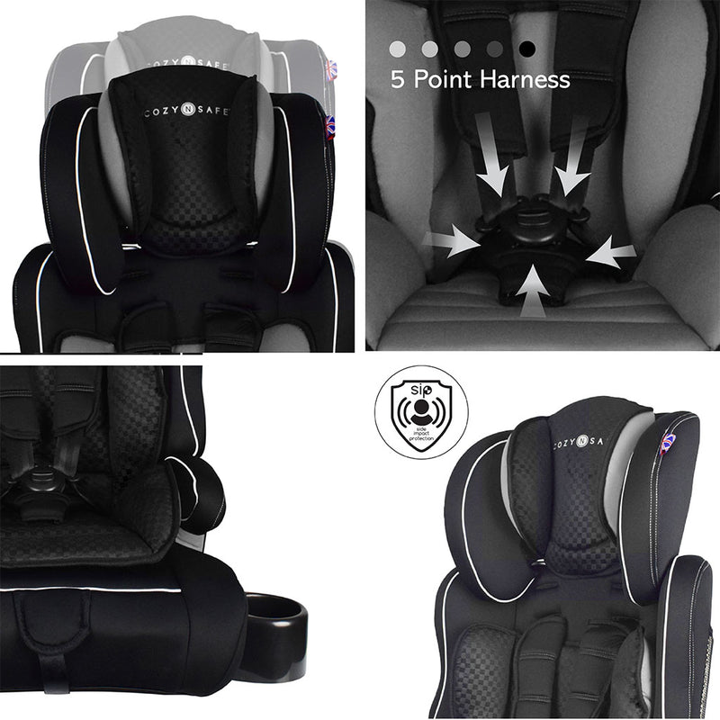 Cozy N Safe Everest Group 1/2/3 Child Car Seat