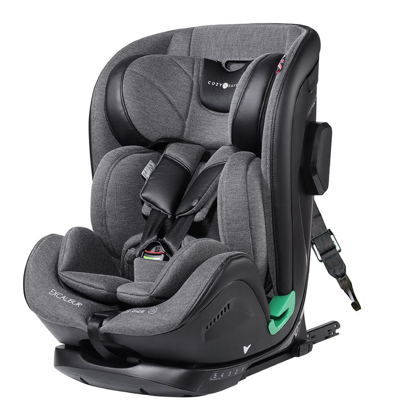 Cozy N Safe Excalibur i-Size Car Seat - Graphite