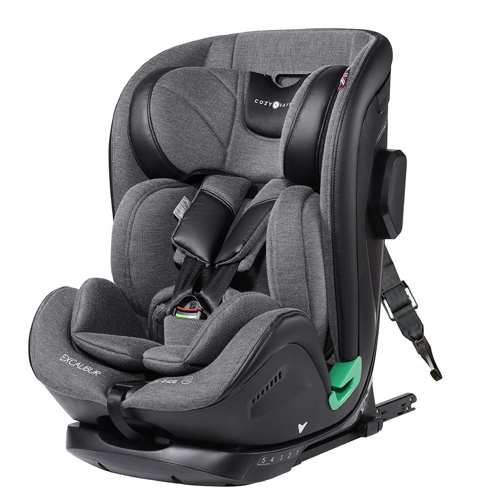 Cozy N Safe Excalibur i-Size Car Seat - Graphite
