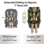 Cozy N Safe Excalibur i-Size Car Seat - Graphite