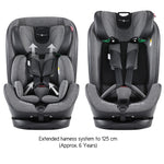 Cozy N Safe Excalibur i-Size Car Seat - Graphite