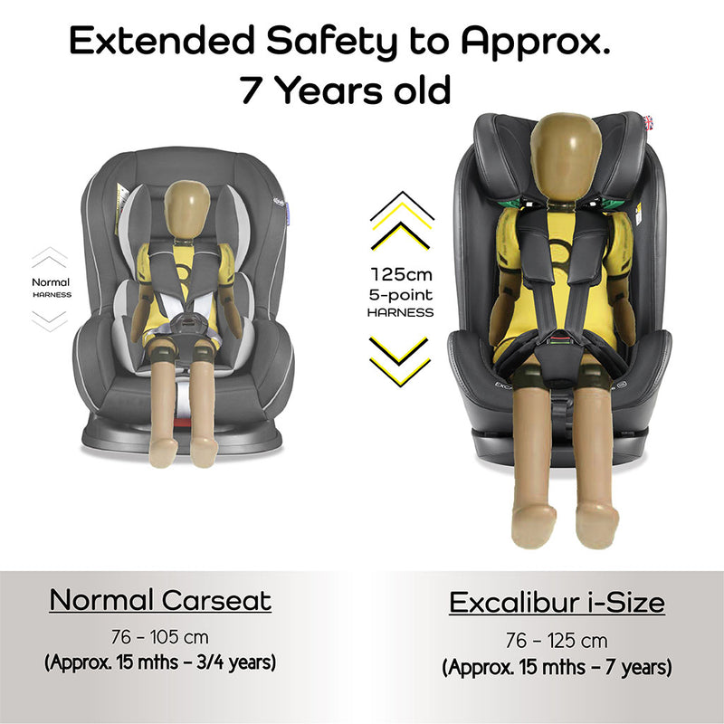 Cozy N Safe Excalibur i-Size Car Seat - Onyx