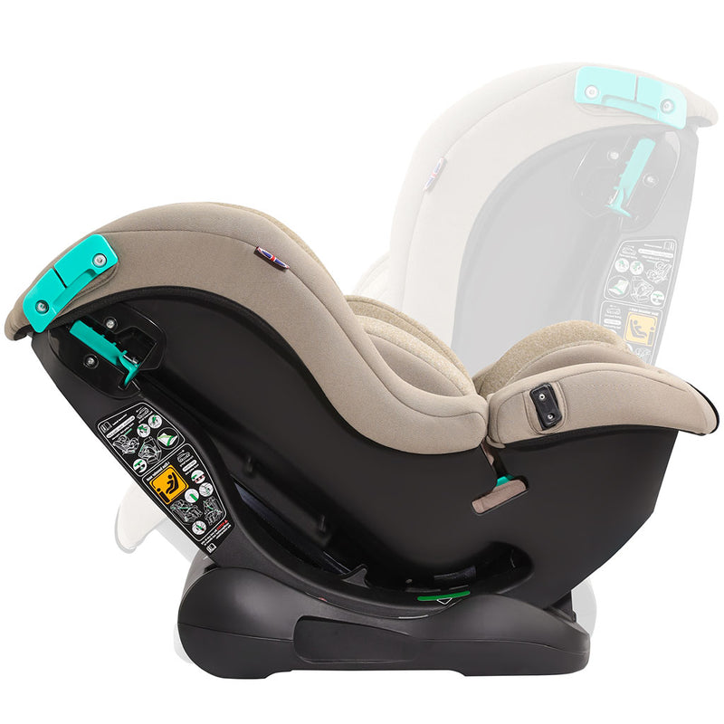 Cozy N Safe Fitzroy+ 40–150cm Child Car Seat - Ecru