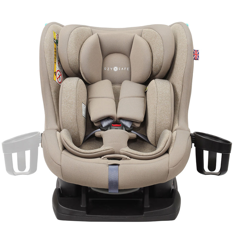 Cozy N Safe Fitzroy+ 40–150cm Child Car Seat - Ecru