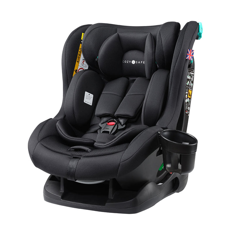Cozy N Safe Fitzroy+ 40–150cm Child Car Seat - Jet