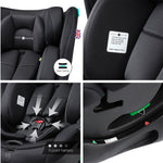 Cozy N Safe Fitzroy+ 40–150cm Child Car Seat - Jet