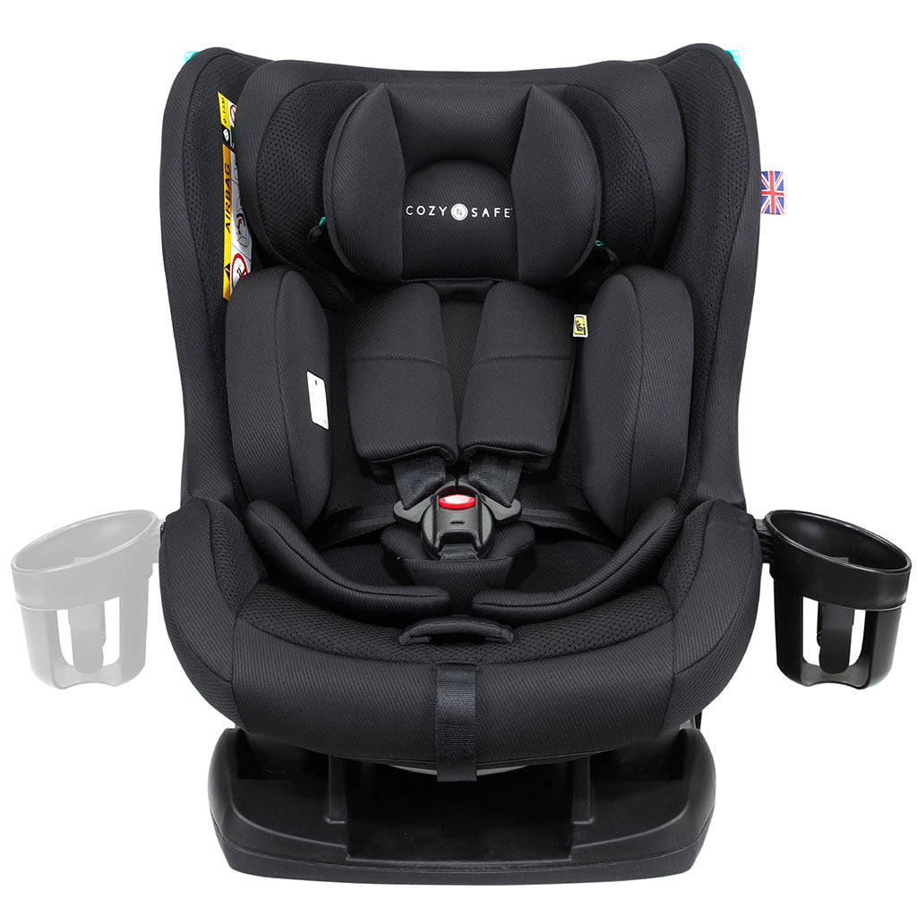 Cozy N Safe Fitzroy+ 40–150cm Child Car Seat - Jet