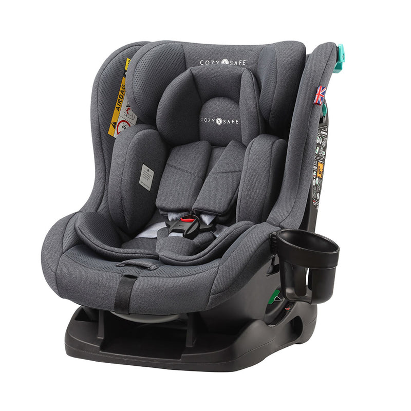 Cozy N Safe Fitzroy+ 40–150cm Child Car Seat - Slate