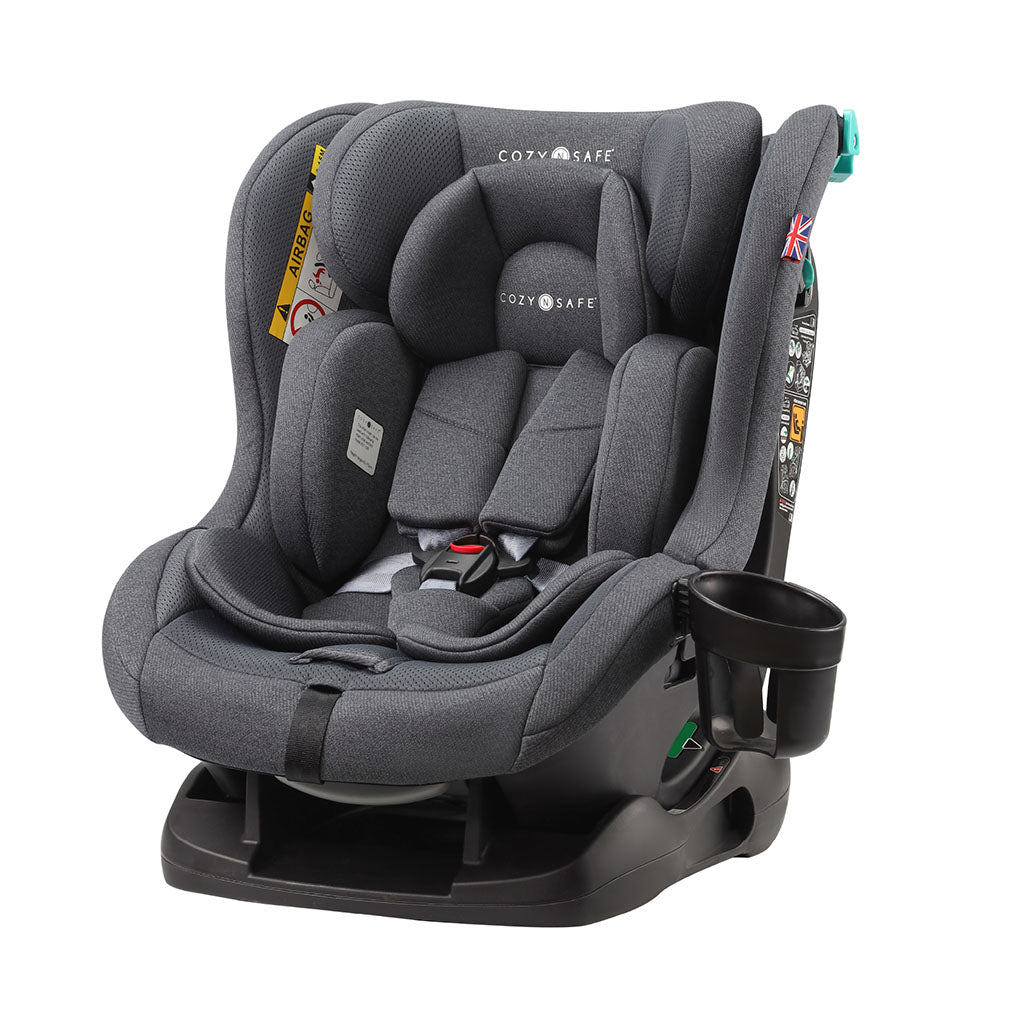 Cozy N Safe Fitzroy+ 40–150cm Child Car Seat - Slate