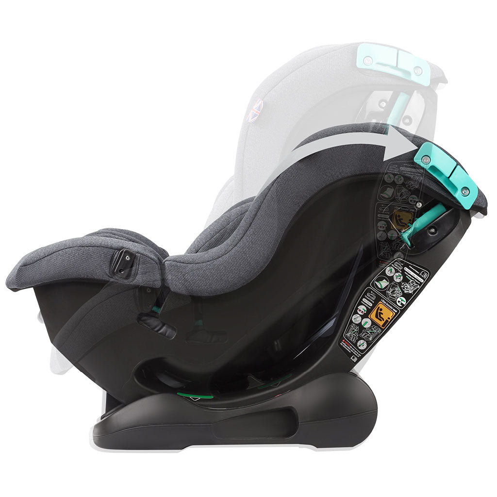 Cozy N Safe Fitzroy+ 40–150cm Child Car Seat - Slate