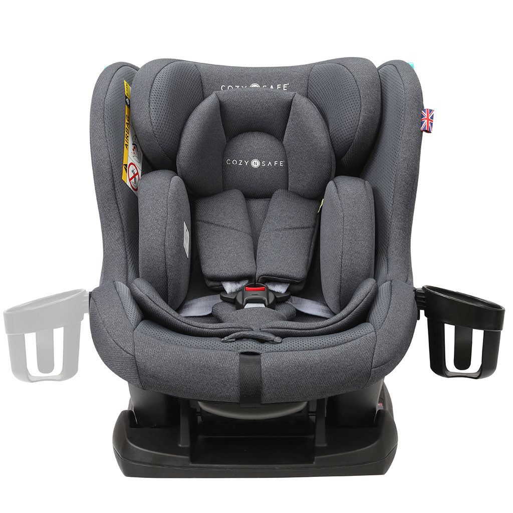 Cozy N Safe Fitzroy+ 40–150cm Child Car Seat - Slate