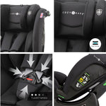Cozy N Safe Fitzroy i-Size Car Seat - Onyx