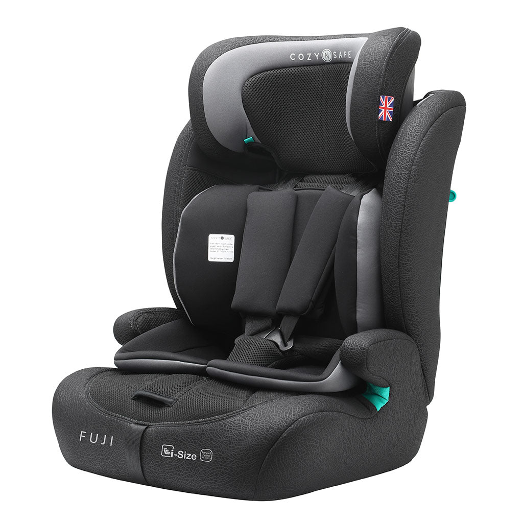 Cozy N Safe Fuji i-Size Child Car Seat and High Backed Booster - Black/Grey