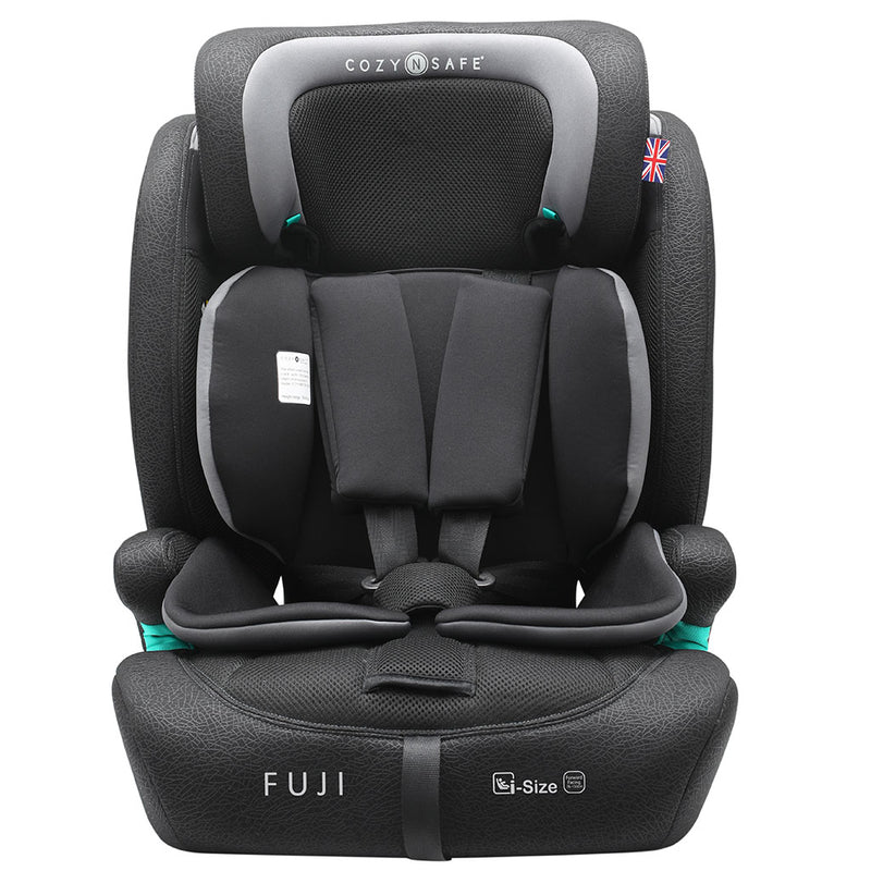Cozy N Safe Fuji i-Size Child Car Seat and High Backed Booster - Black/Grey
