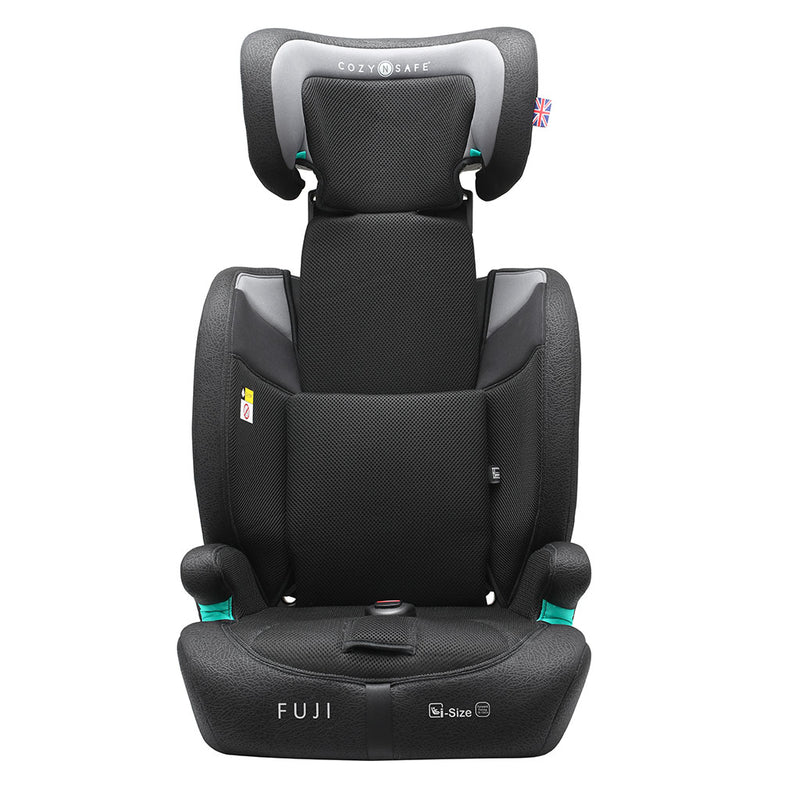 Cozy N Safe Fuji i-Size Child Car Seat and High Backed Booster - Black/Grey