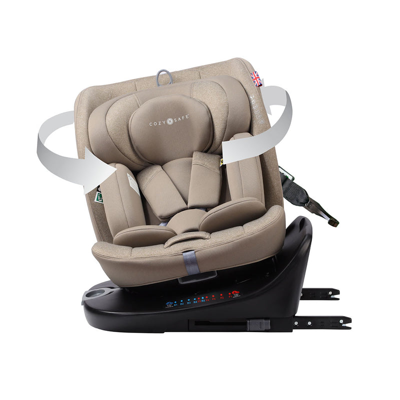 Cozy N Safe Galaxy i-Size 360 Car Seat - Ecru
