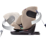 Cozy N Safe Galaxy i-Size 360 Car Seat - Ecru