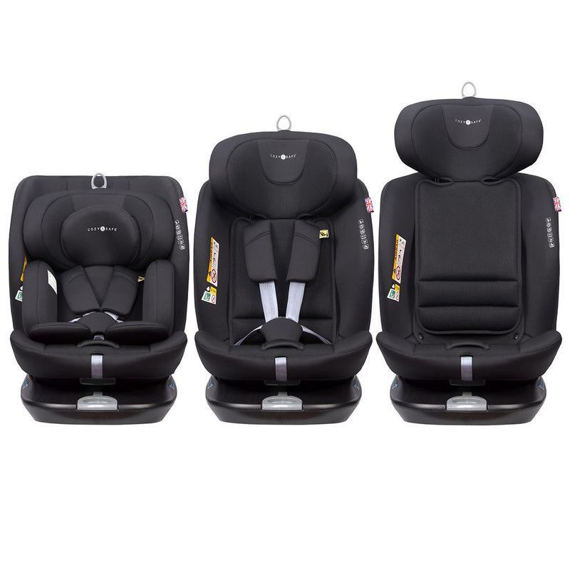 Cozy N Safe Galaxy i-Size 360 Car Seat - Jet