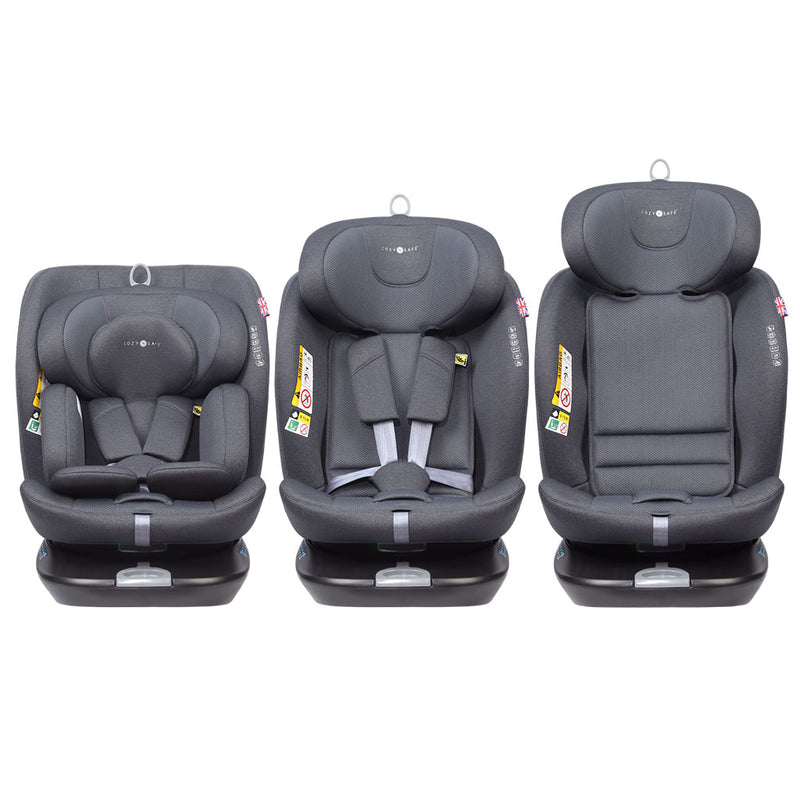 Cozy N Safe Galaxy i-Size 360 Car Seat - Slate