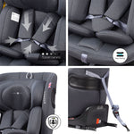 Cozy N Safe Galaxy i-Size 360 Car Seat - Slate