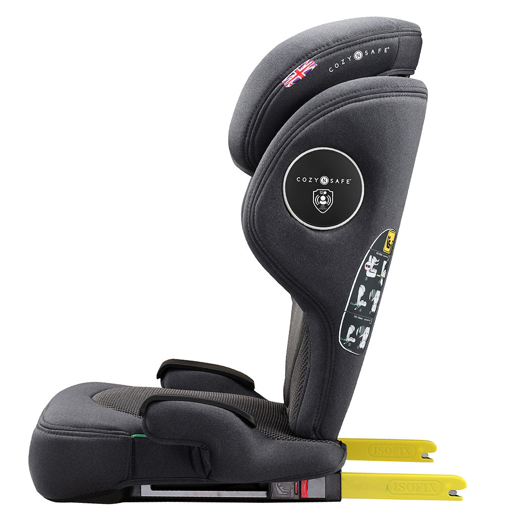 Cozy N Safe K2 i-Size Car Seat and Travel Bag - Graphite