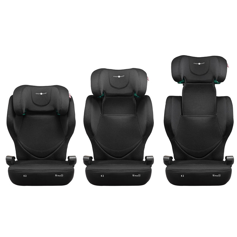 Cozy N Safe K2 i-Size Car Seat and Travel Bag - Onyx