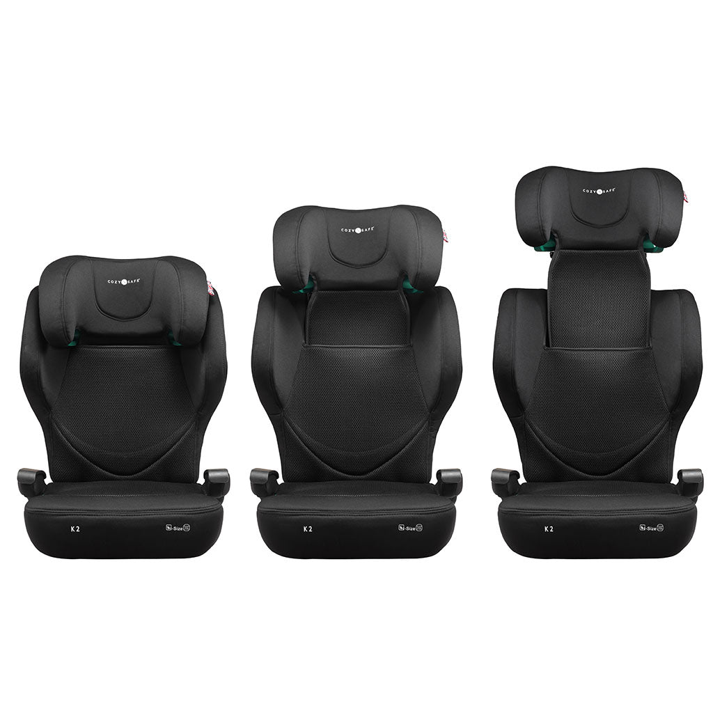 Cozy N Safe K2 i-Size Car Seat and Travel Bag - Onyx