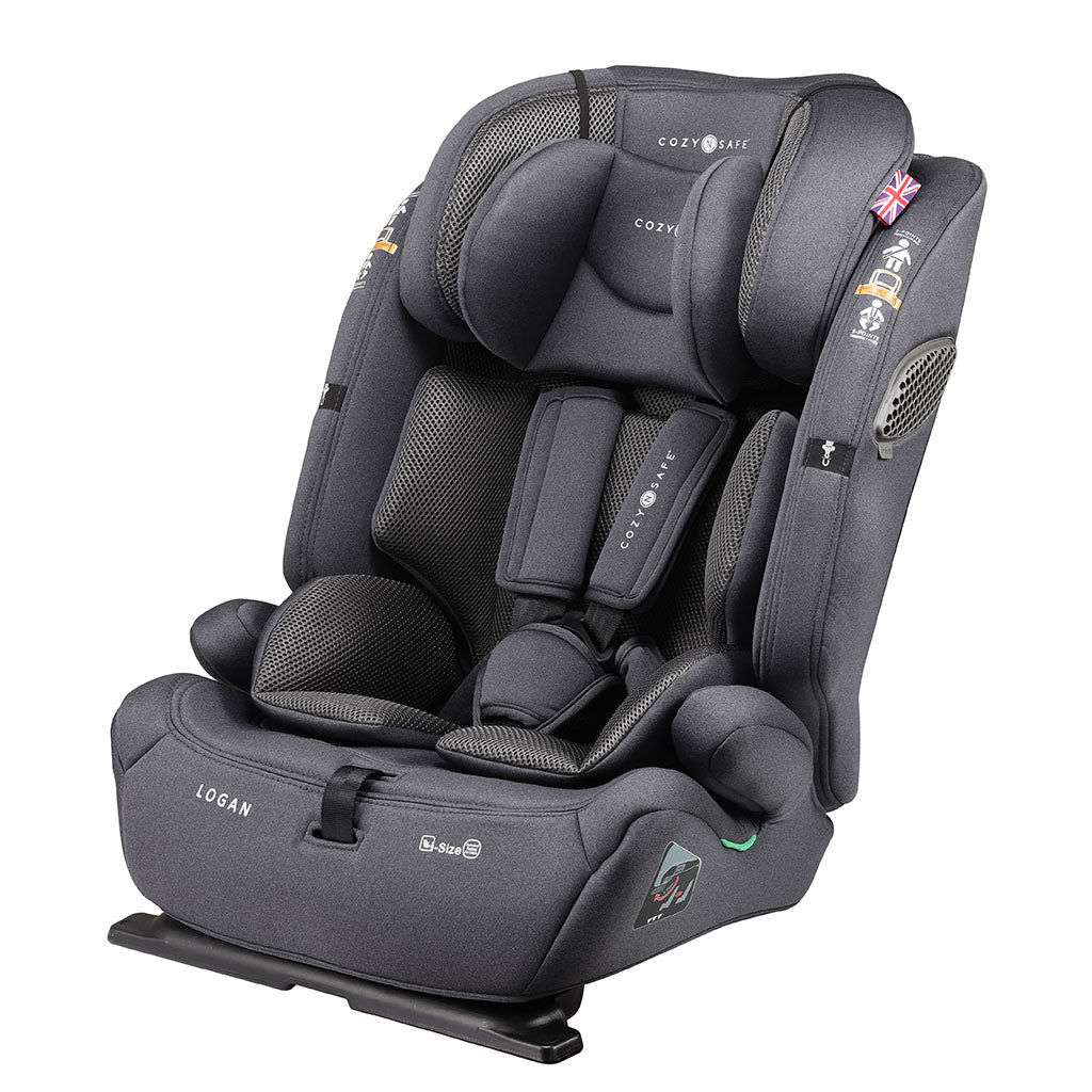 Cozy N Safe Logan i-Size Child Car Seat - Graphite