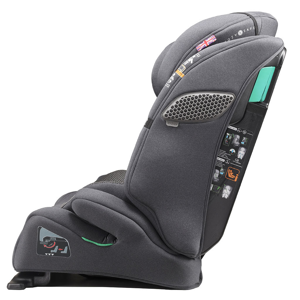 Cozy N Safe Logan i-Size Child Car Seat - Graphite
