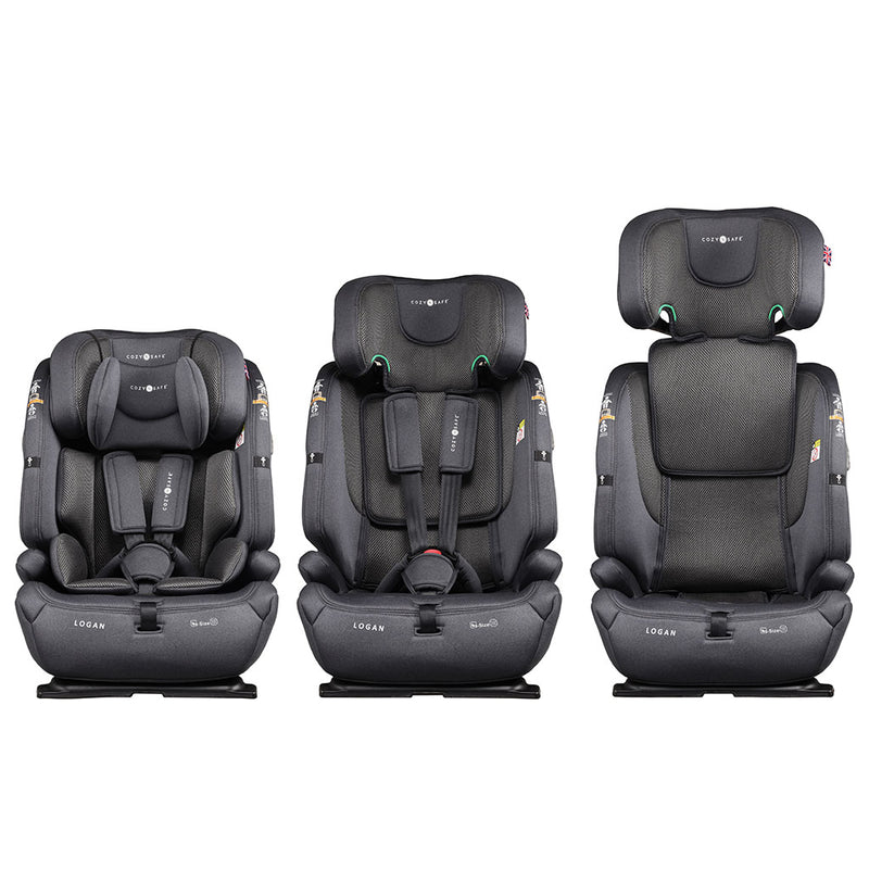 Cozy N Safe Logan i-Size Child Car Seat - Graphite