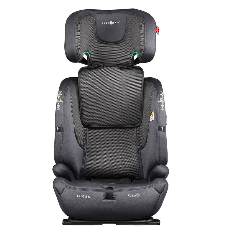 Cozy N Safe Logan i-Size Child Car Seat - Graphite