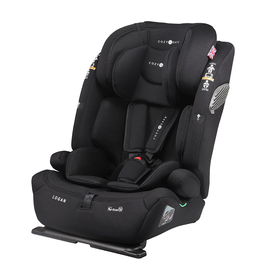 Cozy N Safe Logan i-Size Child Car Seat - Onyx