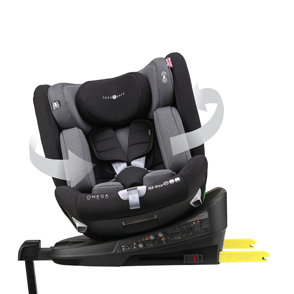 Cozy N Safe Omega i-Size 360 Car Seat - Onyx