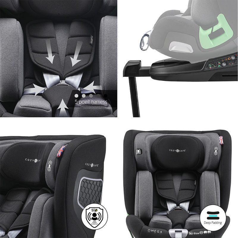Cozy N Safe Omega i-Size 360 Car Seat
